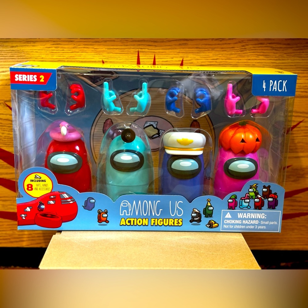 Rare AMONG US Series 2 Action Figures